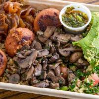 Vegan Meatball Bowl · The Beyond Beef Co™ introduced the world's first plant-based burger that looks, cooks, and t...
