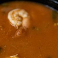 Camarones Ala Mexicana · Mexican style shrimp. Served with tortillas and choice of 2 sides.