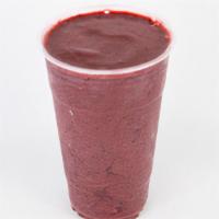 Very Berry Smoothie · Strawberry, raspberry, blueberry, banana, and apple juice.