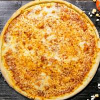 Cheese For One Gf Pizza · Gluten free dough topped with homemade pizza sauce and traditional mozzarella. Personal size...