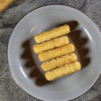 Mozzarella Sticks With Fries · 