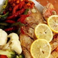 Fried Red Snapper · 