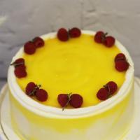 Raspberry Lemon · Raspberry cake with Raspberry jam and Lemon Curd
