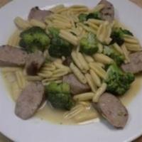 Penne & Broccoli · Narrow tube shaped pasta.