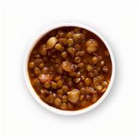 Small Lentil Chickpea Soup · 