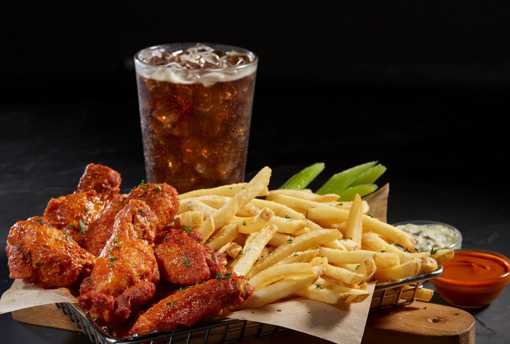 Chicken Wings 6 Pc Combo · All Sauce Options, May Select Southern Style for an additional charge.