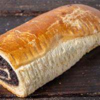 Poppy Loaf · A traditional pastry filled with poppy seed paste.