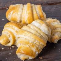 Vanilla Rugelach · A yeast dough pastry filled with a sweet vanilla filling.
