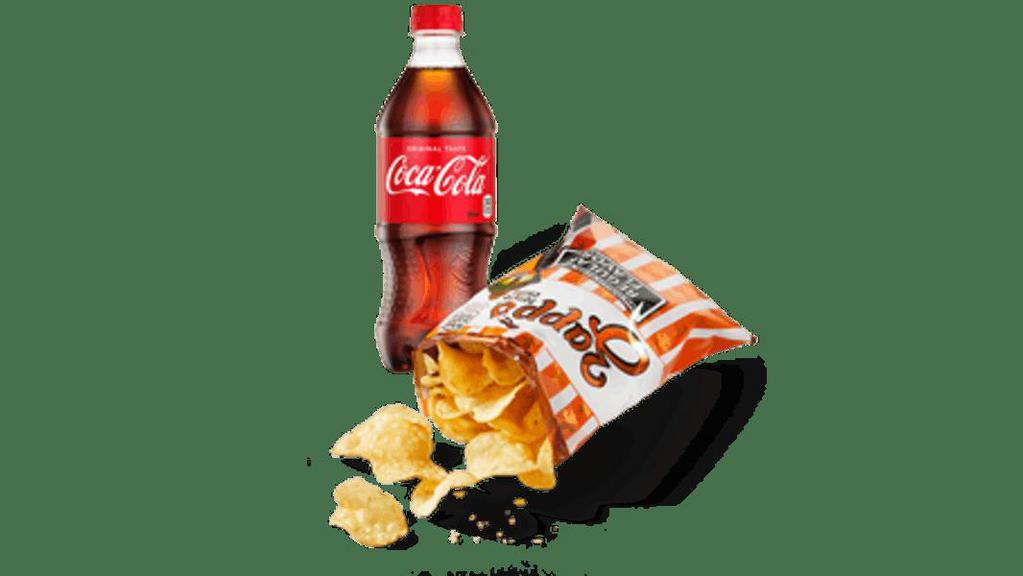 Chips + Bottled Drink  · Make it a Meal Deal! Choose any chips and a drink.