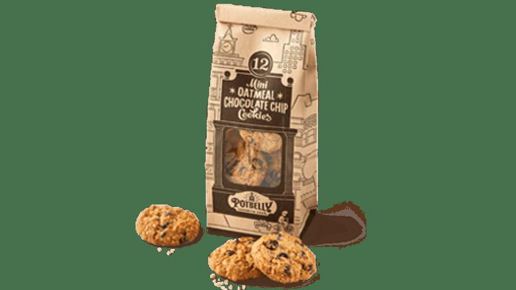 Bag Of Mini Cookies · Dozen mini oatmeal chocolate chip cookies
