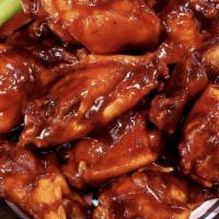 12 Piece Buffalo Wings  · Fresh Jumbo Wings served with your choice of sauce