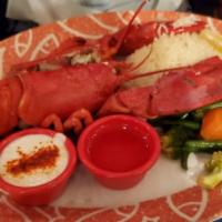 1 1/4 Lb Lobster · Steamed 1 1/4 Lb Main Lobster served with Basmati Rice
