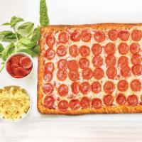 Pepperoni Flatbread Pizza · 