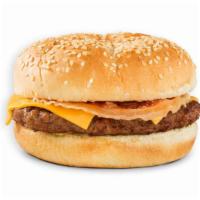 Angus Bacon Cheeseburger · Angus beef with American cheese and bacon