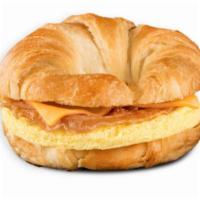 Bacon Egg And Cheese Croissant · 