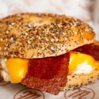 Classic Egg White · THINTASTIC BAGEL, EGG WHITE, CHEDDAR TURKEY- BACON.