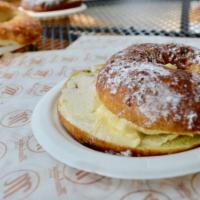 Gourmet Bagel With Butter · 