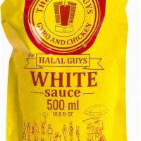 White Sauce Pouch · Allergen: Contains Egg and Soy