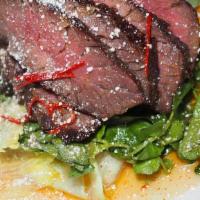 Crying Tiger (New York Steak) · Grilled New York steak Thai herb marinade, turned frequently until desired doneness is reach...