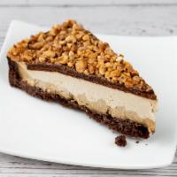 Hazelnut Passion Cake · Chocolate shortcrust pastry filled with hazelnut cream made with hazelnuts from Piedmont, de...