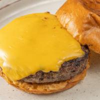 Cheeseburger · Choice of American, Swiss, Muenster, cheddar, blue or pepper jack.