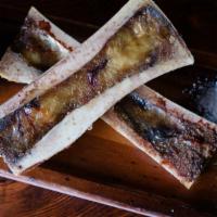 Roasted Bone Marrow · Rioja Braised Shallot Marmalade
