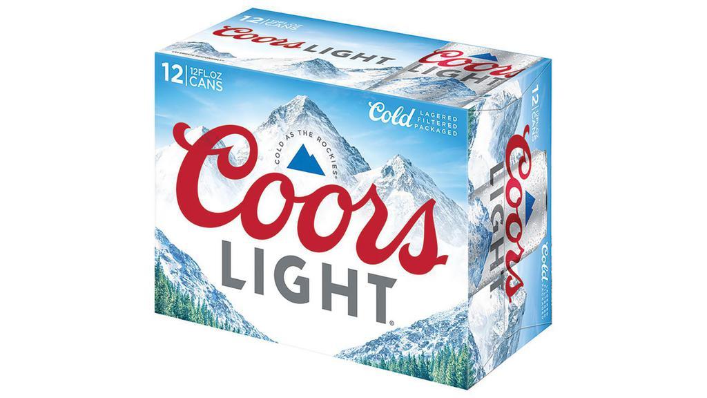 Coors Light - 12 Pack Cans · 