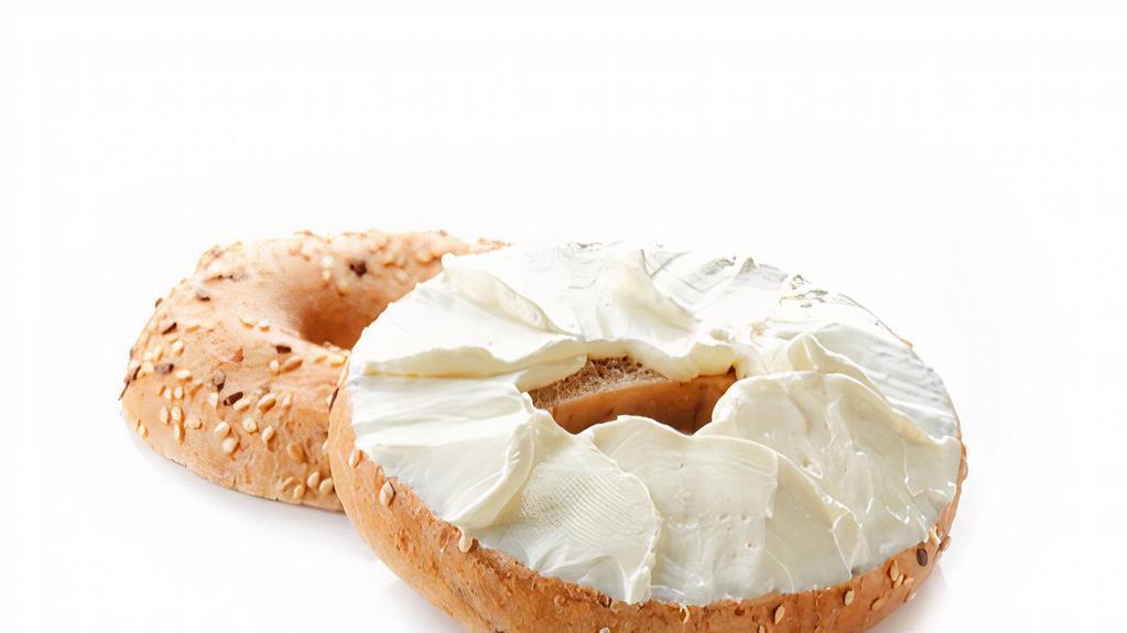 Bagel With Cream Cheese · Customer's choice of bagel with cream cheese.