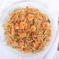 Pad Thai Noodles · Most popular. Served with choice of protein. Spicy.
