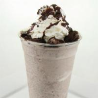Oreo Shake · Hand-dipped premium ice cream that is then hand-spun for an extra thick & creamy milkshake; ...