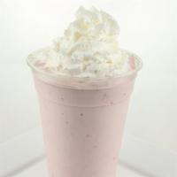 Strawberry Shake · Hand-dipped premium ice cream that is then hand-spun for an extra thick & creamy milkshake