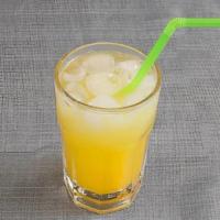 Lemonade · Lemon juice, orange juice and cane sugar.