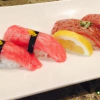 Kobe Beef Sushi (2 Pieces) · Japanese # A5.