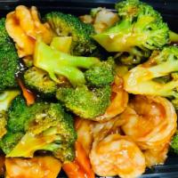 Shrimp With Broccoli · Served with white rice or pork fried rice. wonton soup or egg drop soup or egg roll or soda.