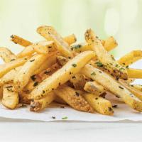 Tuscan Fries · Tossed in garlic and herbs