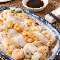 Shrimp Rice Roll / 只鮮蝦腸粉 · Steamed rice rolls with shrimps