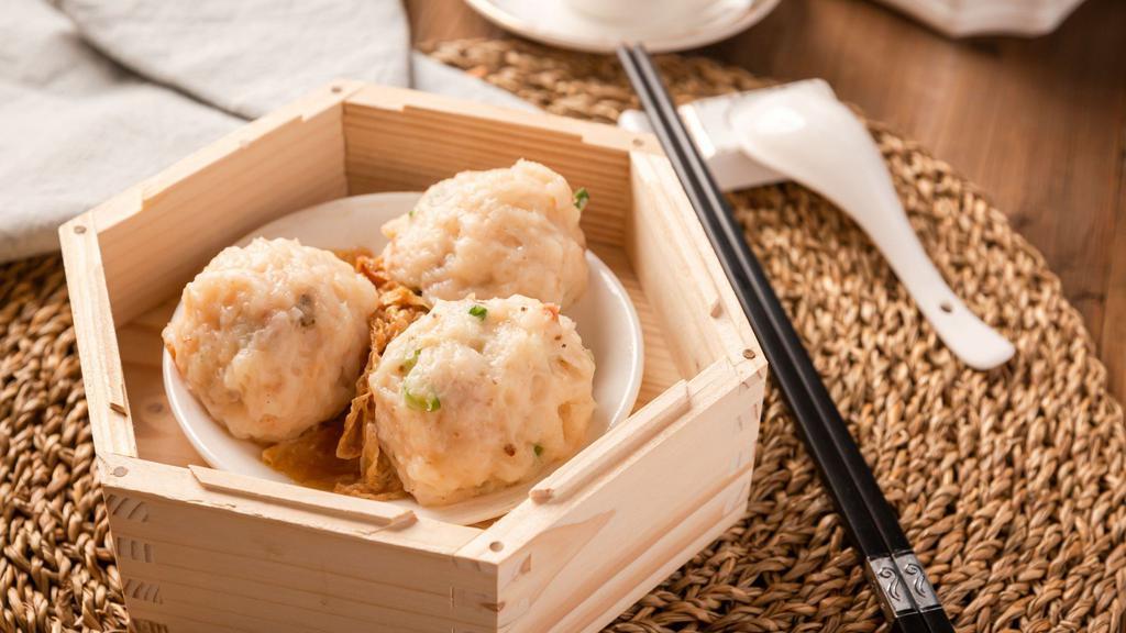 Steam Fishball/蒸鲮鱼球(3) · 3 pieces fish balls