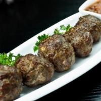All Beef Meatballs · Just like JM's traditional recipe except these balls are made with all beef!