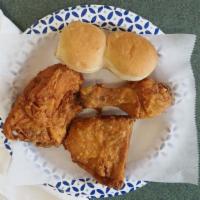 Chicken Tender Combo (3 Pieces) · With french fries and a free can of soda.