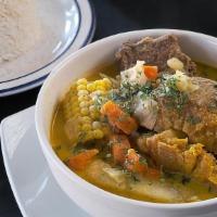 Caldo De Bola (Arroz)
 · Meatball soup with rice