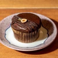 Triple Chocolate Muffin · Vegan, gluten free.