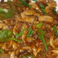 Mushroom Chili · chilli mushroom is a simple dish made of stir fried mushrooms with chilli sauce. Serve as an...