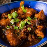 Sweet And Sour Chicken · Tender chicken, onion, red and green peppers