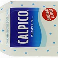 Calpico · Japanese uncarbonated soft drink. Light, somewhat
milky, and slightly acidic flavor. Similar...