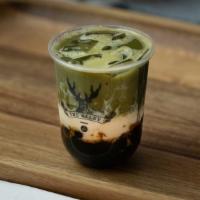 Matcha Brown Sugar Deerioca Milk · Matcha Brown Sugar Deerioca Fresh Organic Milk. Not able to customize sugar and Ice level.