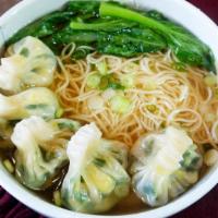 Dumpling Noodle Soup · Choose 1 type of dumplings. Beef Sensation, Pork Special, Veggie Natural or Chicken Experien...