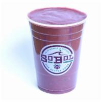 Acai Smoothie · Acai, banana, strawberry, acai juice.