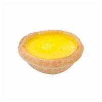 蛋撻 Egg Tart · This shortcrust tart shell is filled with sweet egg custard.