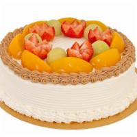 栗子蛋糕 Chestnut Cake · Vanilla sponge cake filled with chestnut purée and a thin layer of cream.
