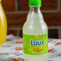 Loux Greek Soda · Imported Greek soda 330 ml.